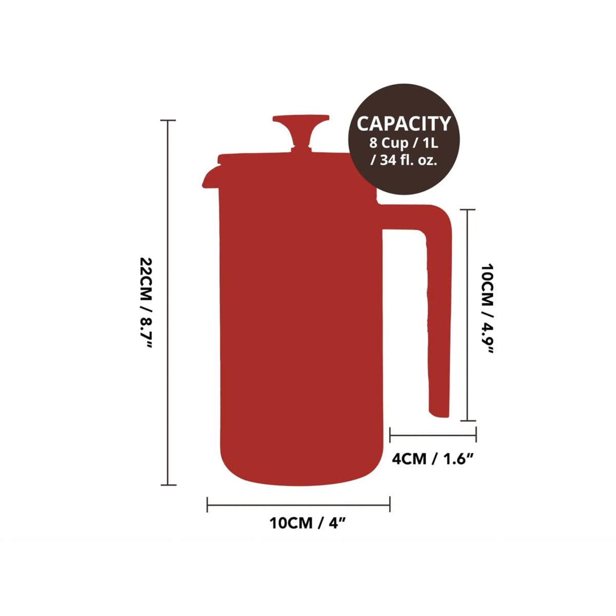 Stainless Steel Cafetière F20825