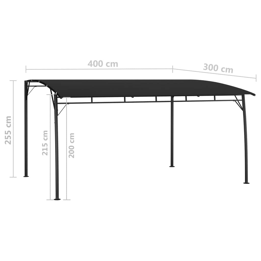Canopy Tent, 157.5"x118.1"x100.4" Anthracite T820