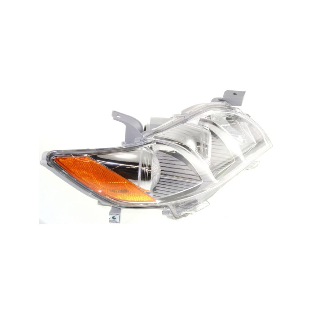 Toyota Camry 2007 2008 2009 Headlights Driver And Passenger Side Pair Amber Clear Lens T2577