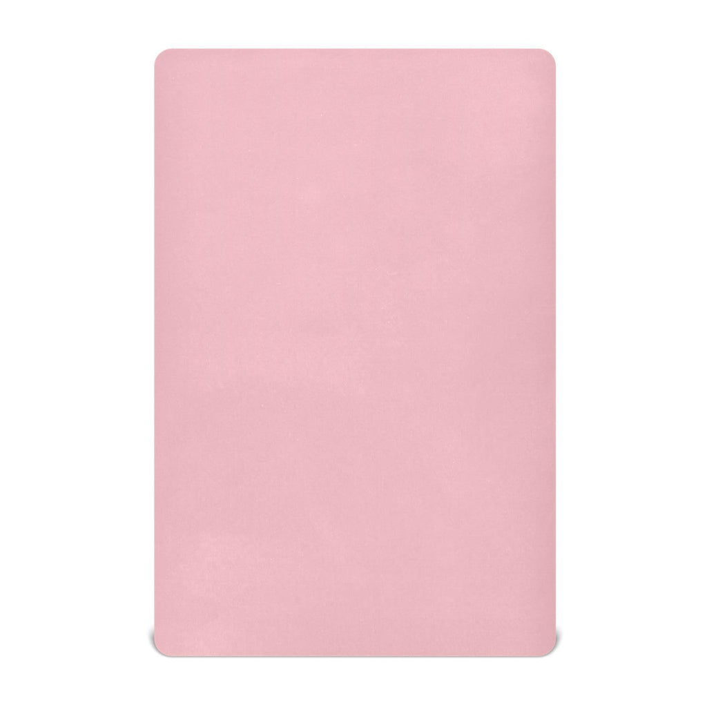 Pink Fitted Crib Sheet Microfiber F5045