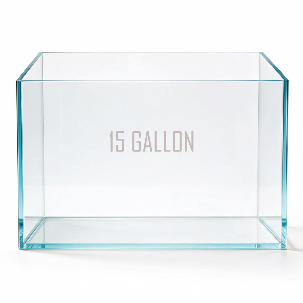 15 Gallon Ultra-Clear Rimless Glass Aquarium Fish Tank F81191