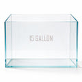 15 Gallon Ultra-Clear Rimless Glass Aquarium Fish Tank F81191