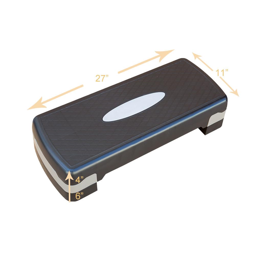 Adjustable 4''-6'' Step Platform with 2 Risers Y4115