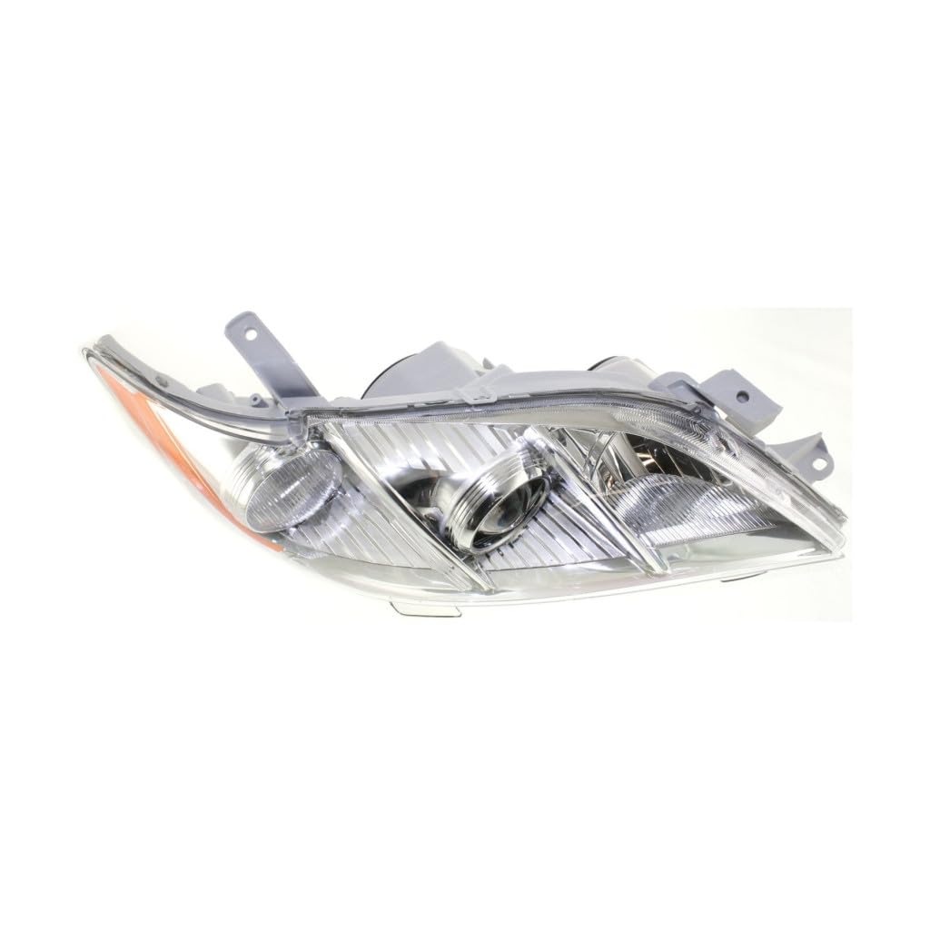 Toyota Camry 2007 2008 2009 Headlights Driver And Passenger Side Pair Amber Clear Lens T2577
