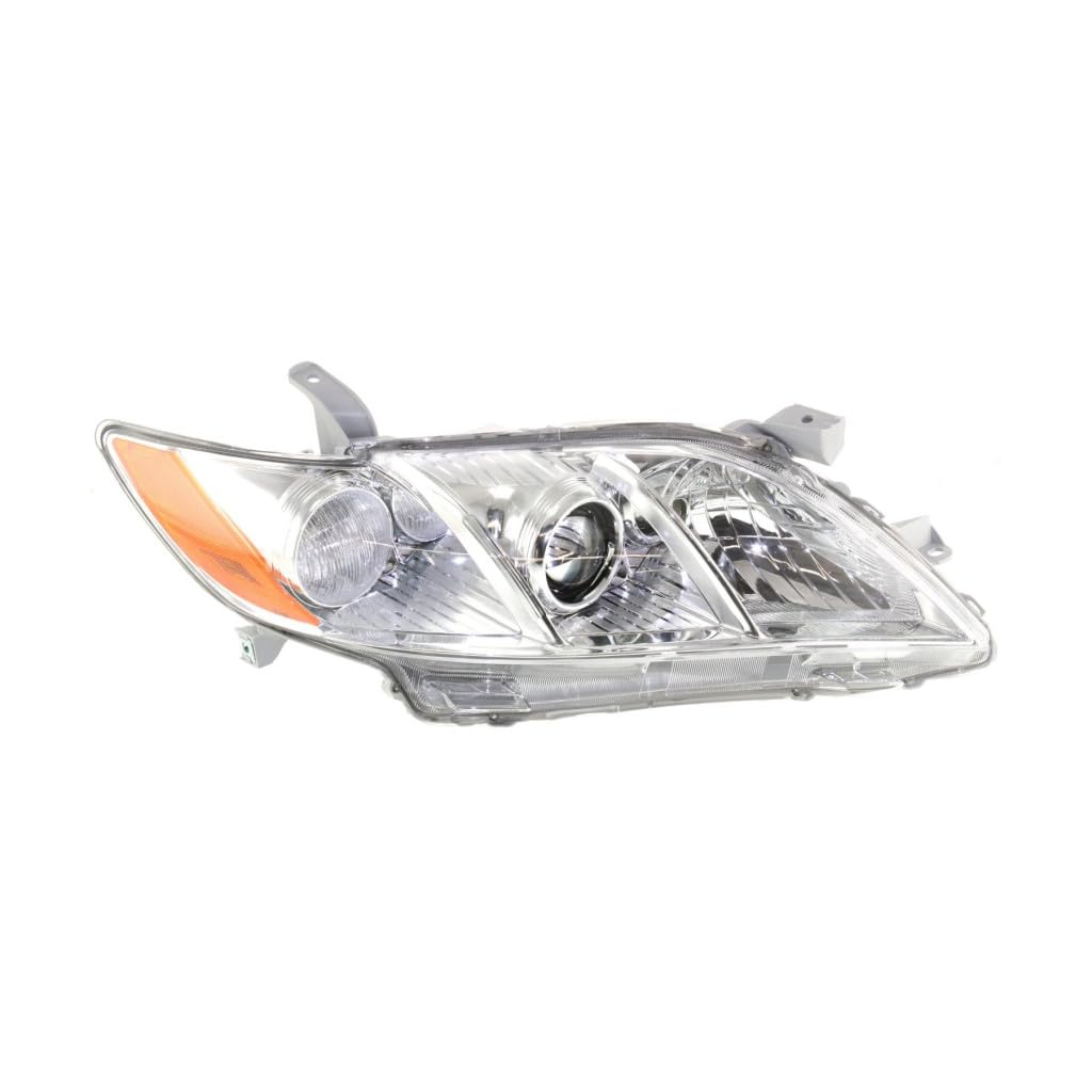 Toyota Camry 2007 2008 2009 Headlights Driver And Passenger Side Pair Amber Clear Lens T2577