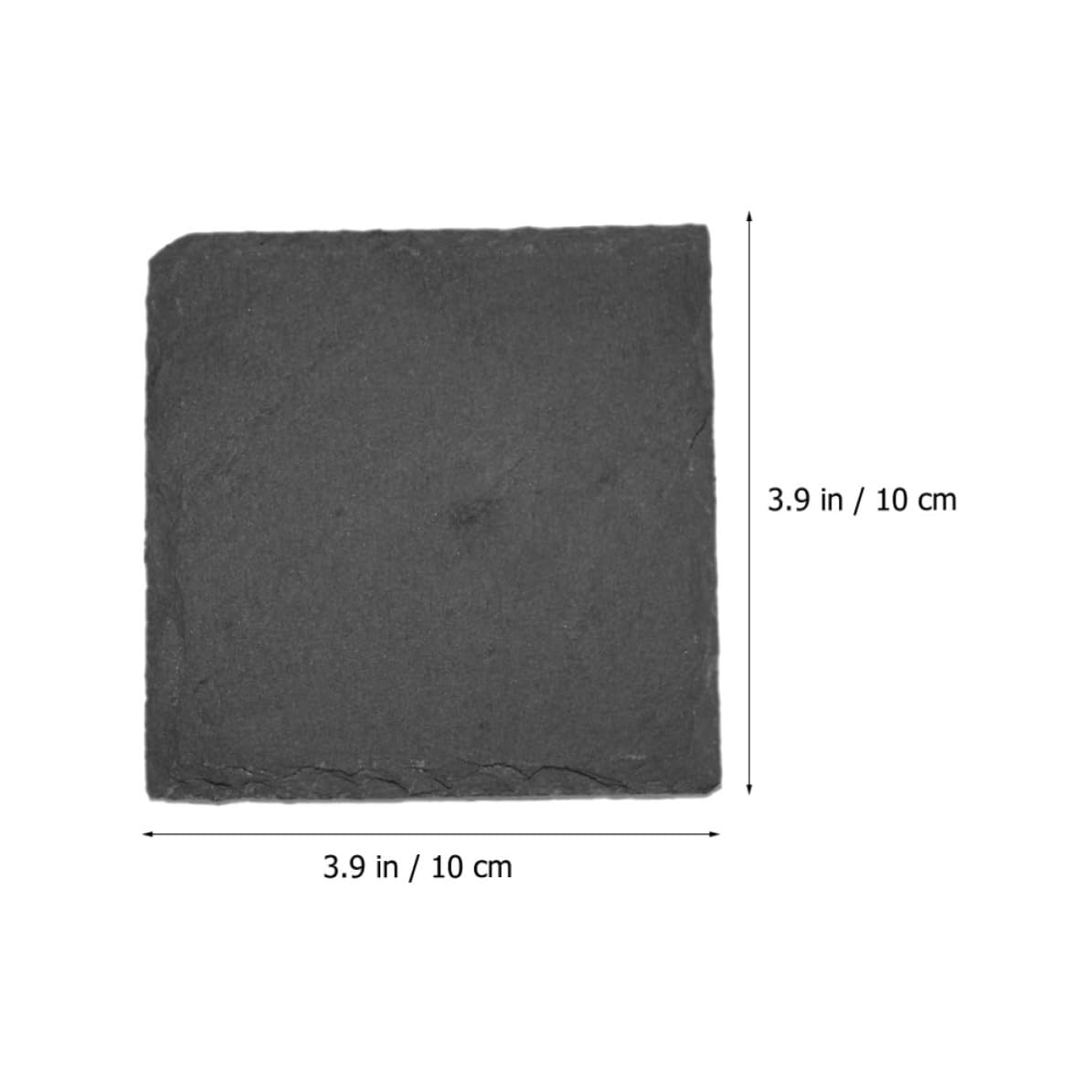 Black Natural Stone Coasters V690758