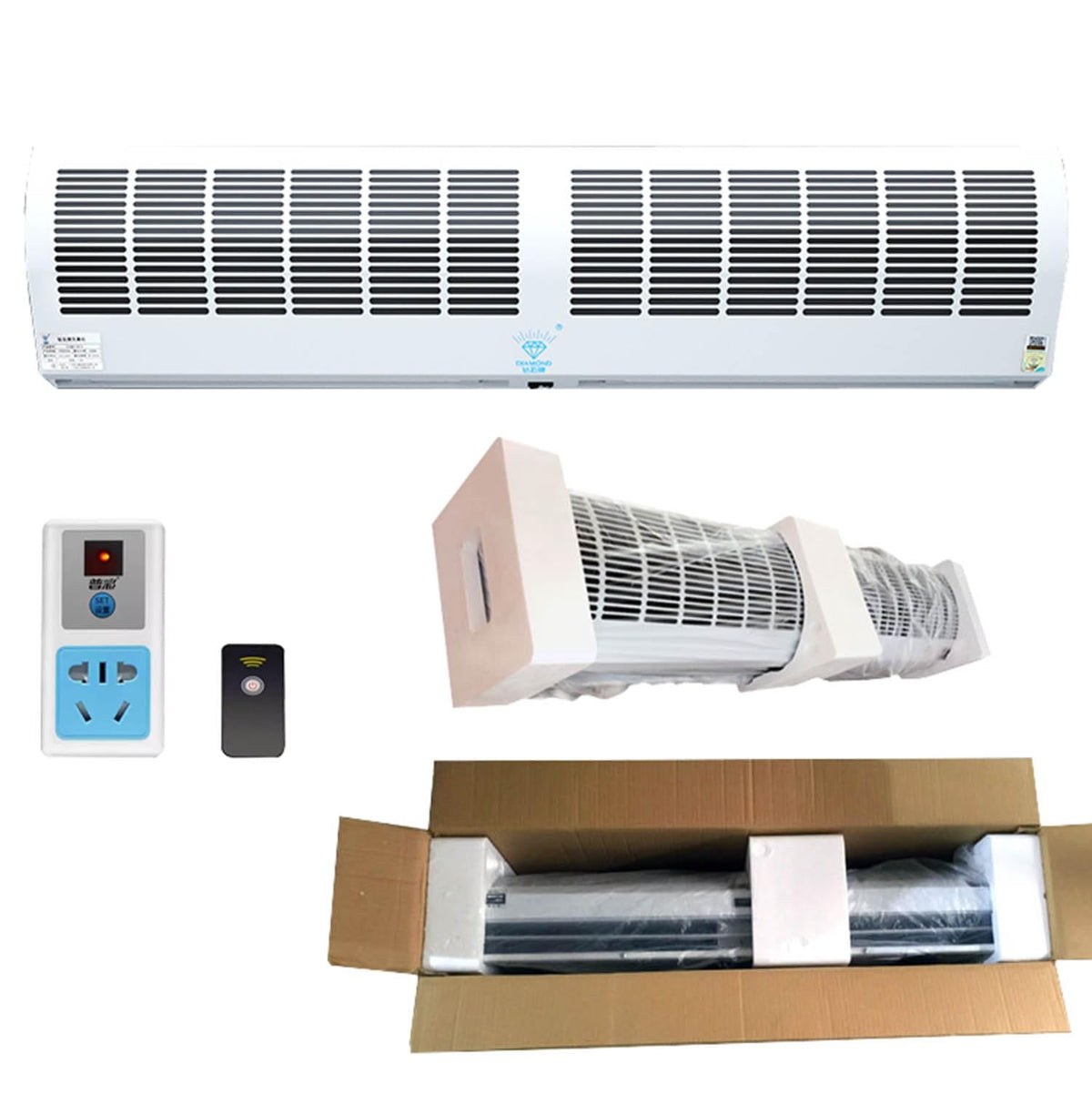 Over Door Air Curtain Fan with Adjustable Wind Speed K940006