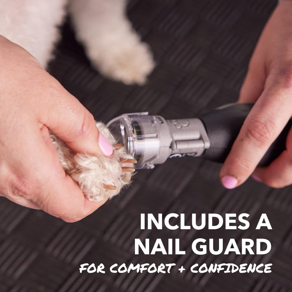 Dog Nail Grinder and Trimmer, Pet Grooming Kit I97418