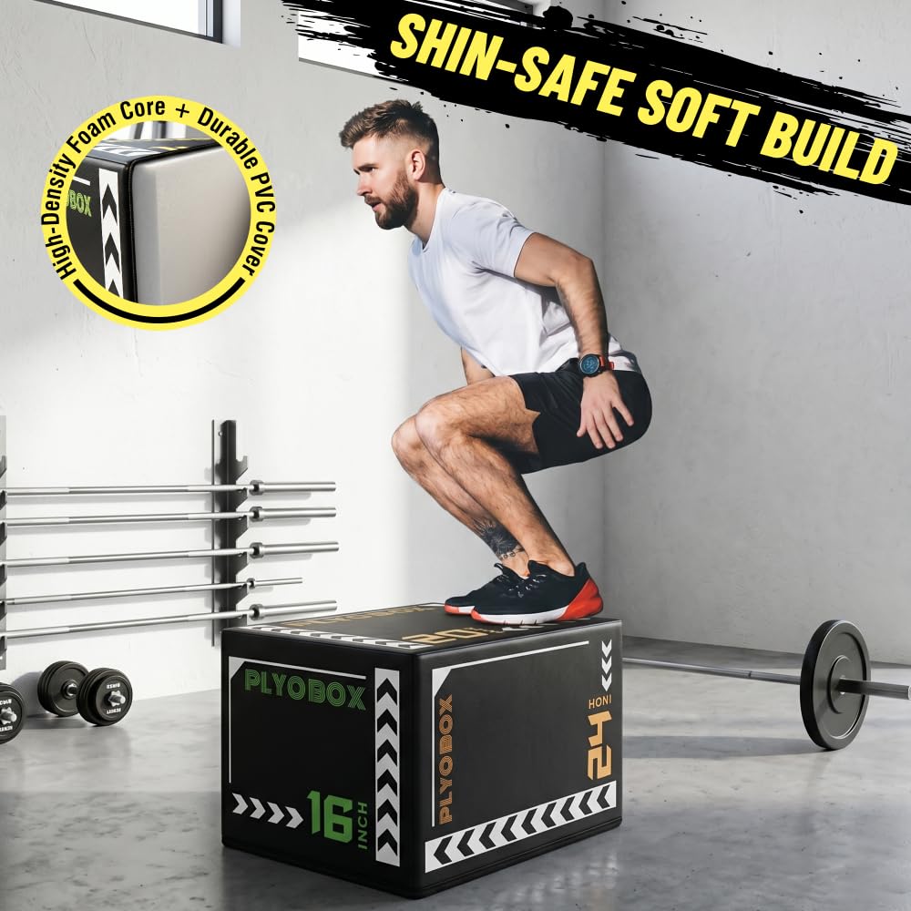 3-in-1 Adjustable Foam Plyo Box P34819