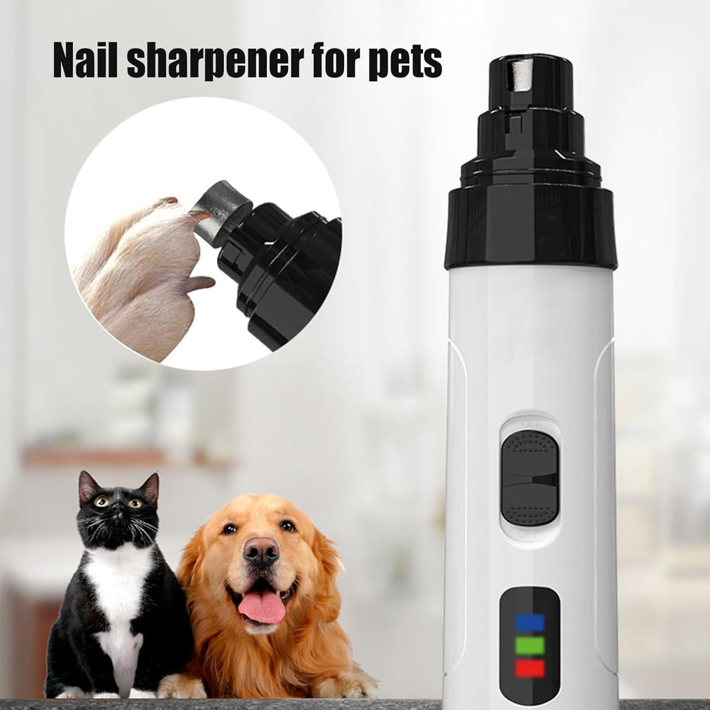 Cortador De Uñas Sin Estrés USB Rechargeable Automatic Pet Nail Trimmer Z64969