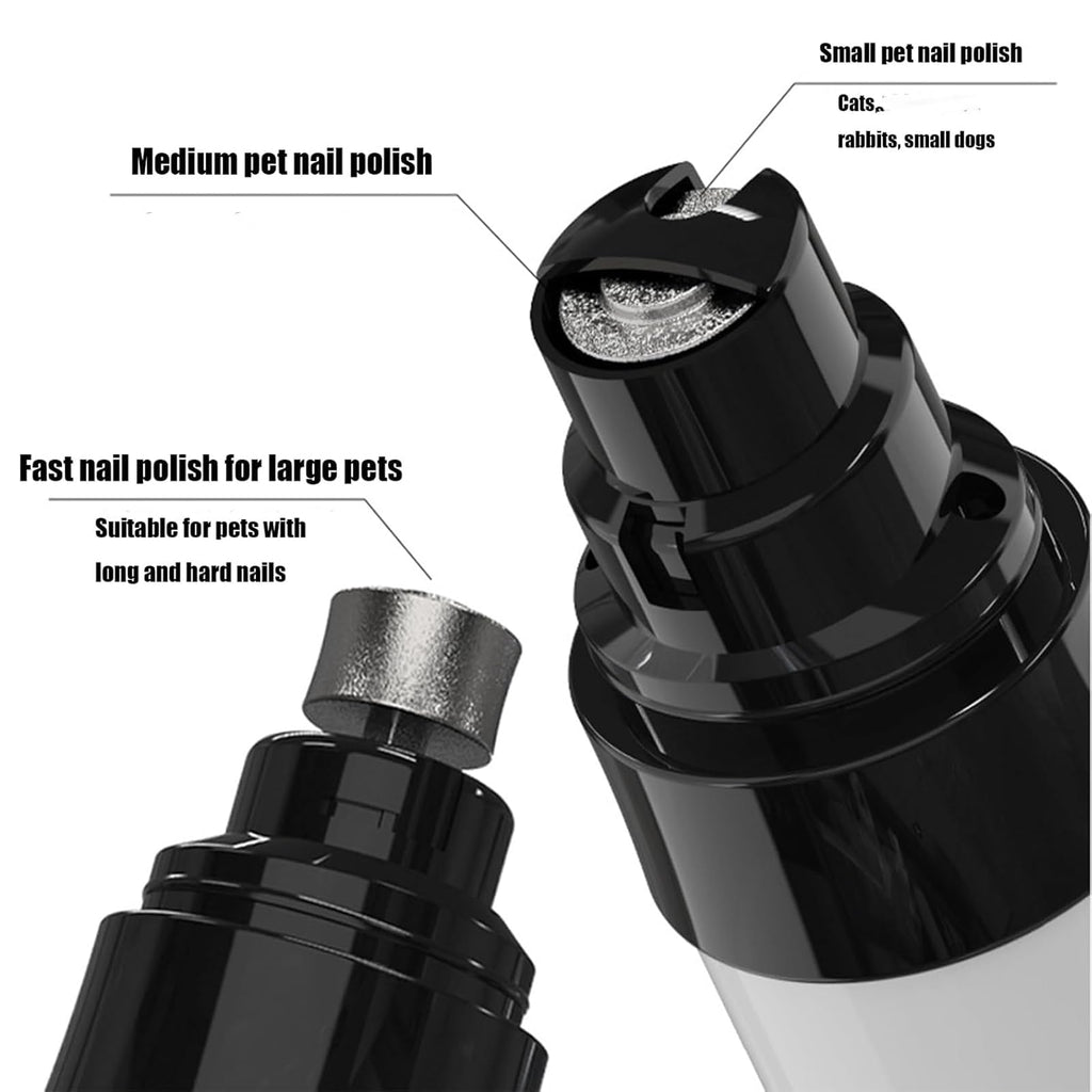 Cortador De Uñas Sin Estrés USB Rechargeable Automatic Pet Nail Trimmer Z64969