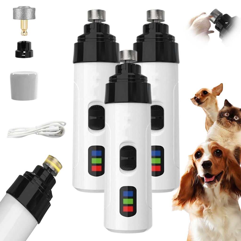Cortador De Uñas Sin Estrés USB Rechargeable Automatic Pet Nail Trimmer Z64969