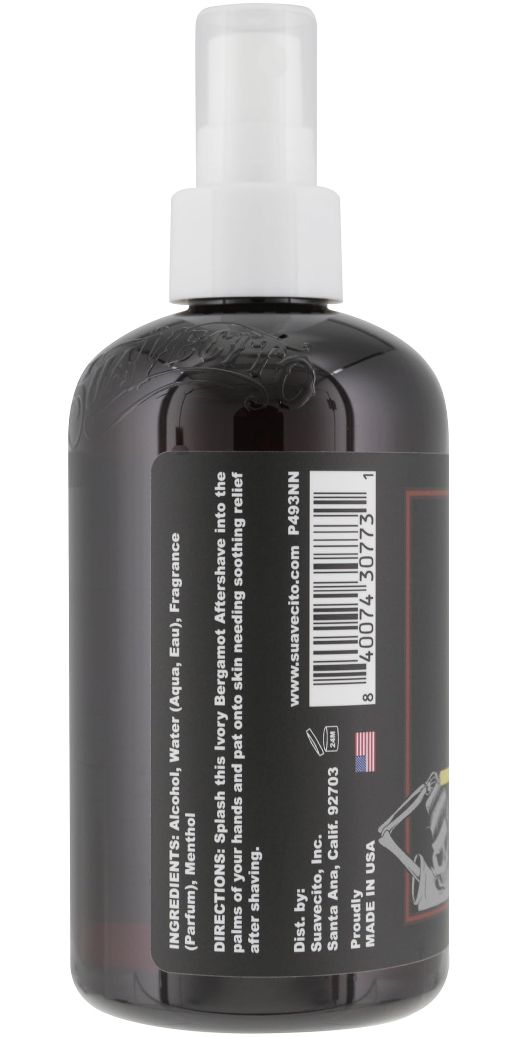 Black Amber Aftershave 8 oz Pump Spray L569