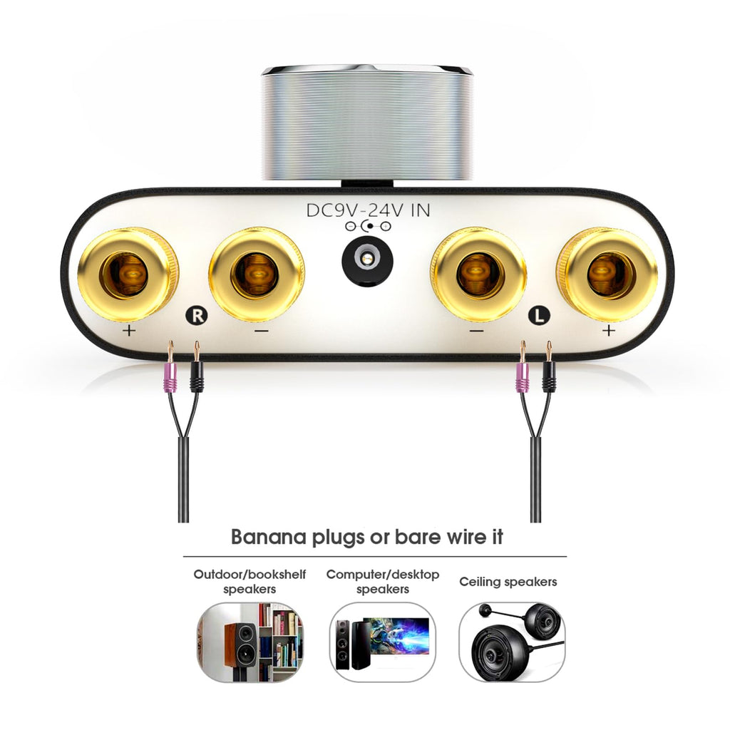 Mini Bluetooth 5.0 Stereo Power Amplifier 50W×2 Black G843070