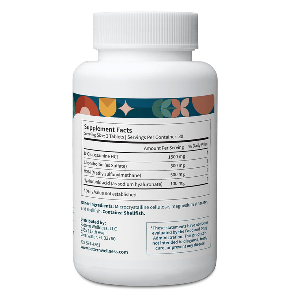 Glucosamine Chondroitin Complex 60 Tablets W91219