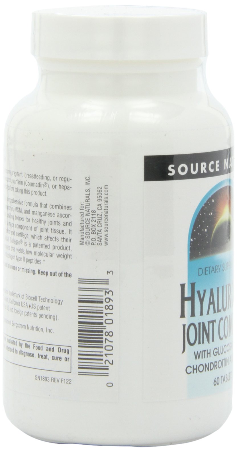 Hyaluronic Joint Complex 60 Tablets W1162