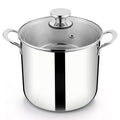 8QT Stainless Steel Stock Pot with Lid S7769