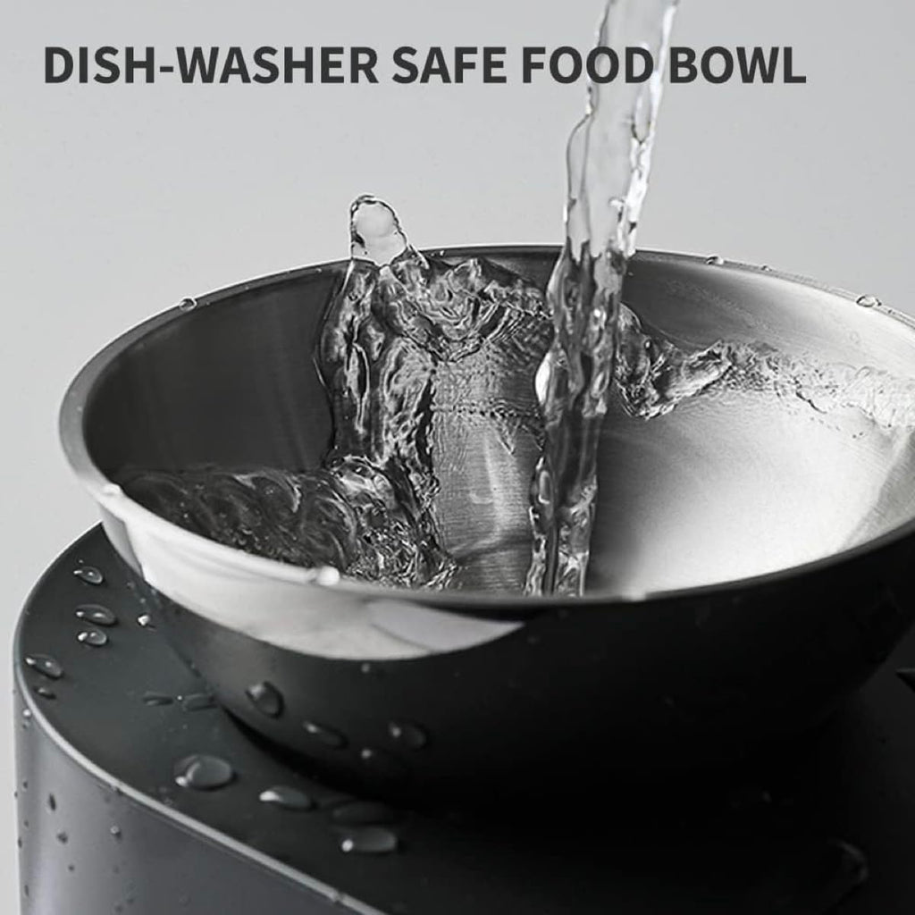 Elevated Dog Cat Bowl with 2 Stainless Steel Bowls V745