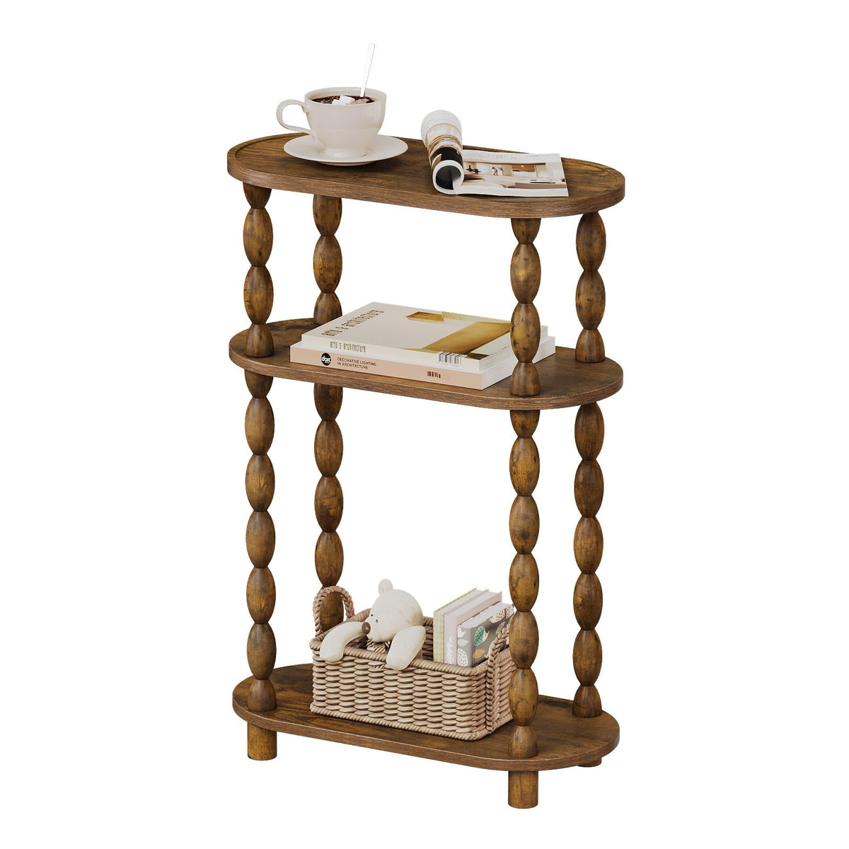 Narrow 3-Tier End Table C580122