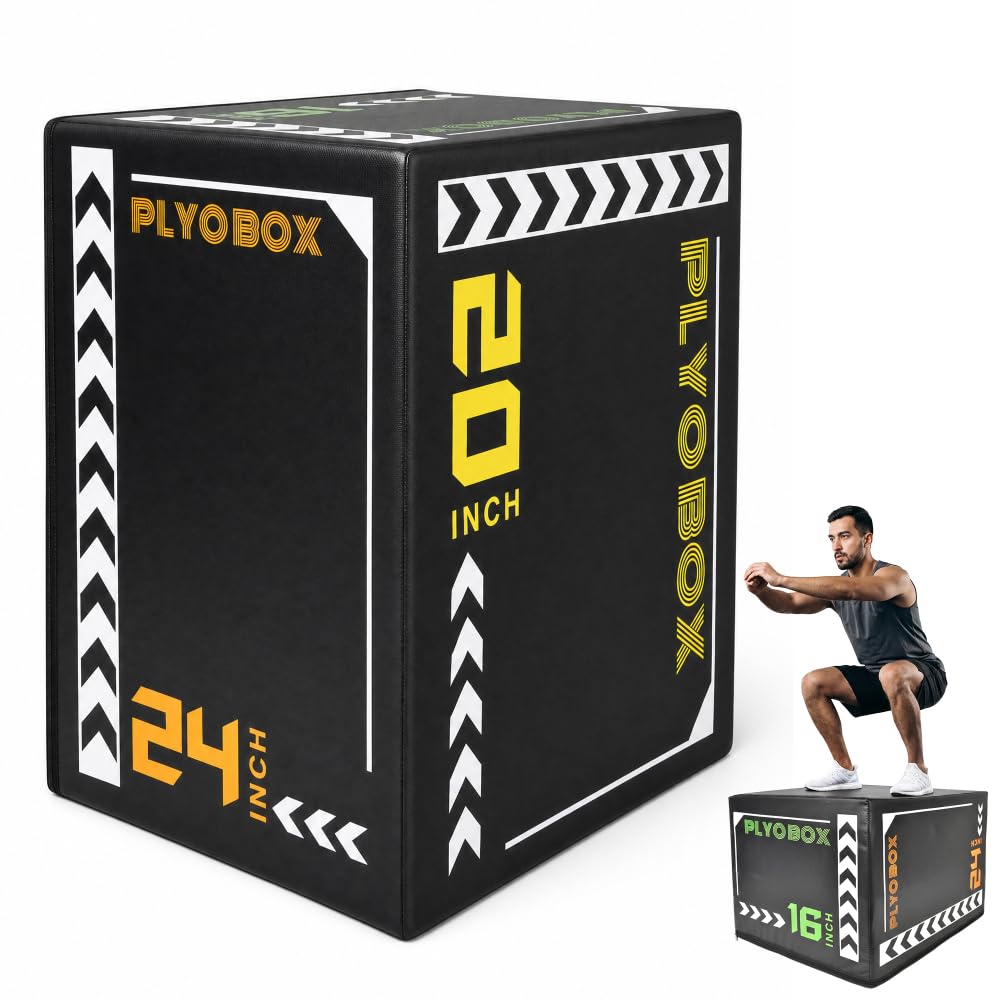 3-in-1 Adjustable Foam Plyo Box P34819