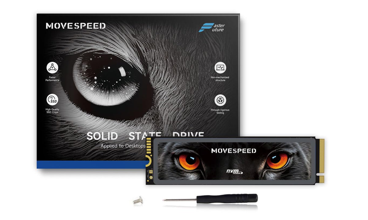 2TB PCIe 4.0 NVMe M.2 Internal SSD with Heatsink J663438