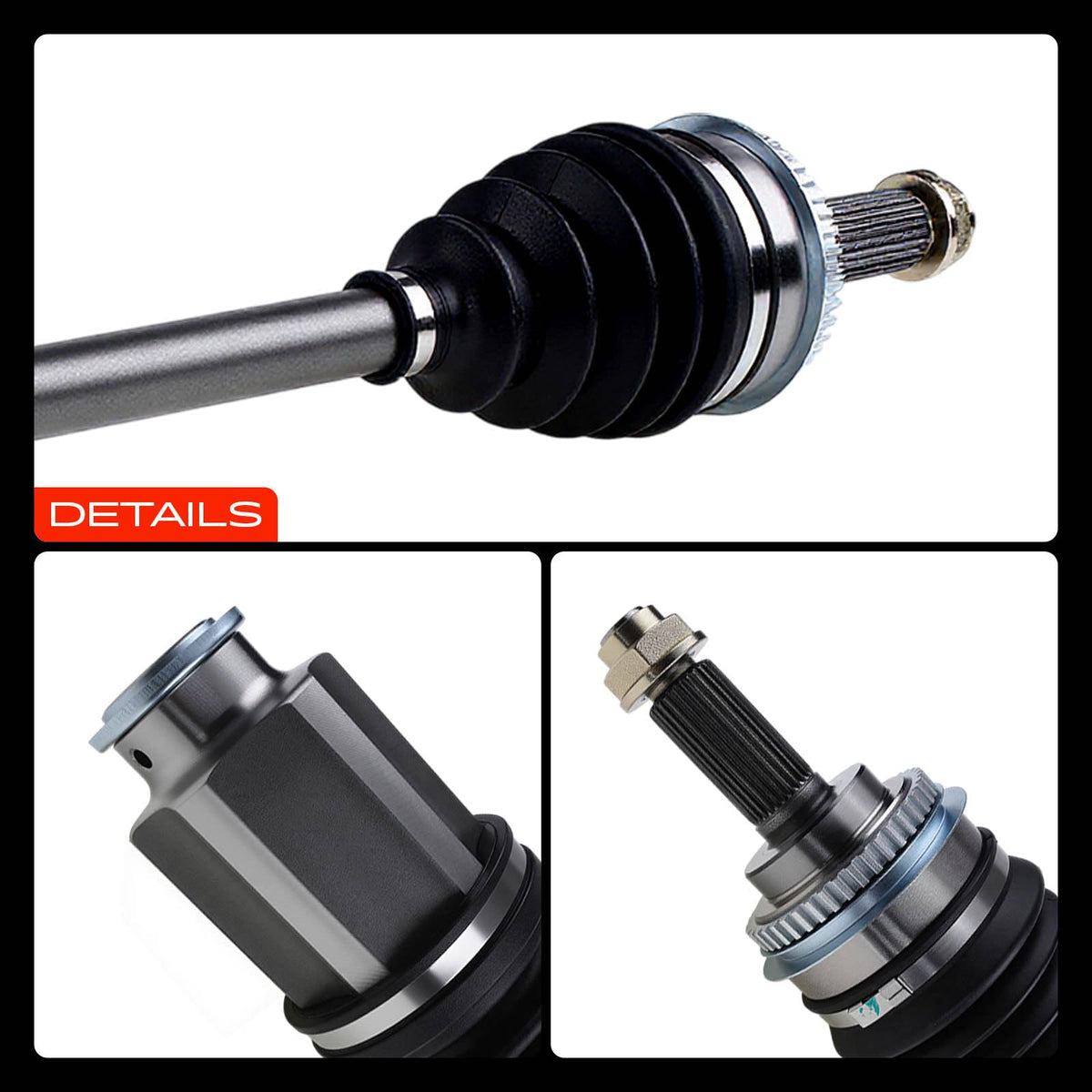 Front CV Axle Shaft Assembly M854
