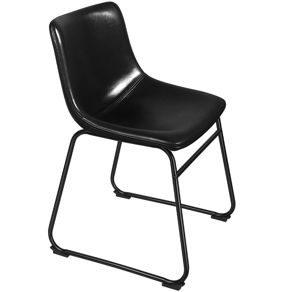 Faux Leather Bar Stools Set of 2 P578