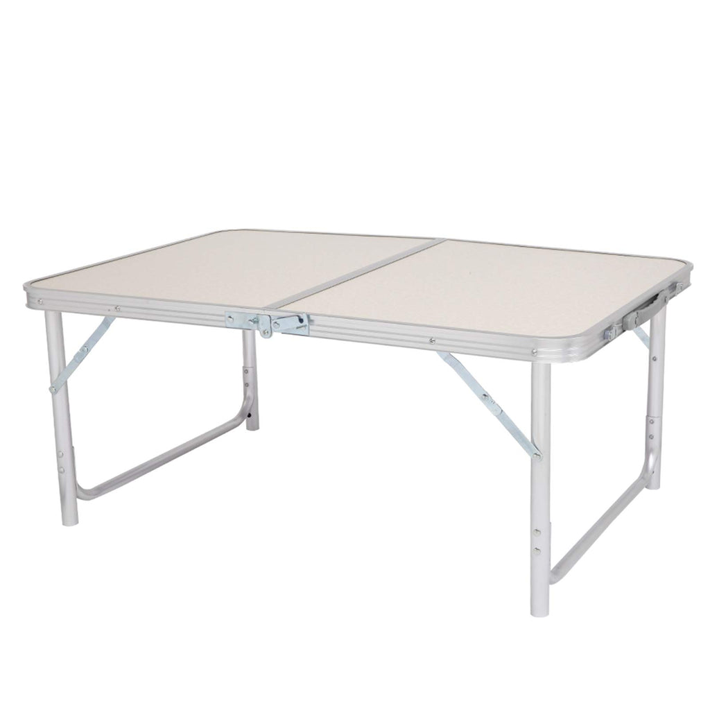 Folding Picnic Table 3FT Portable Camping Table White T313967