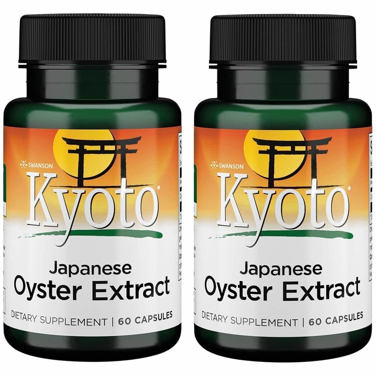 500 mg 60 Capsules 2 Pack Oyster Extract O272