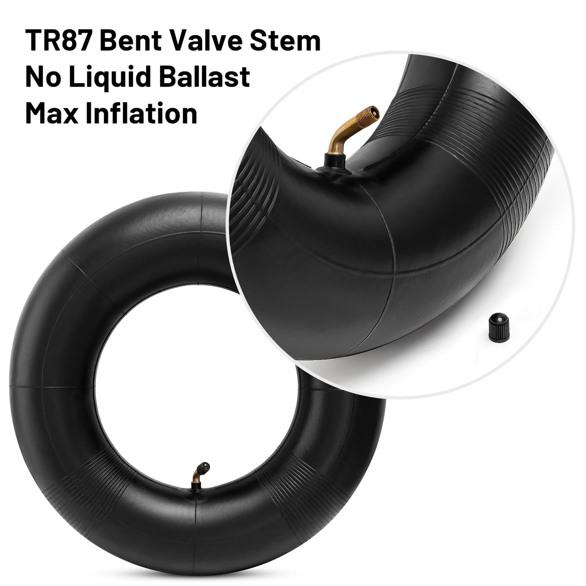 4.80-8 4.00-8 Replacement Tire Inner Tube with TR87 Angled Valve N30213