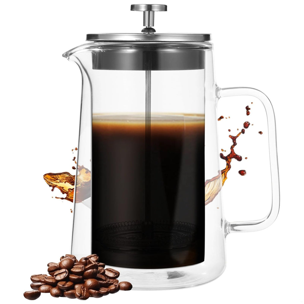 33.8 Oz Insulated Double Wall Tea Maker with Fine Mesh Filter S983482