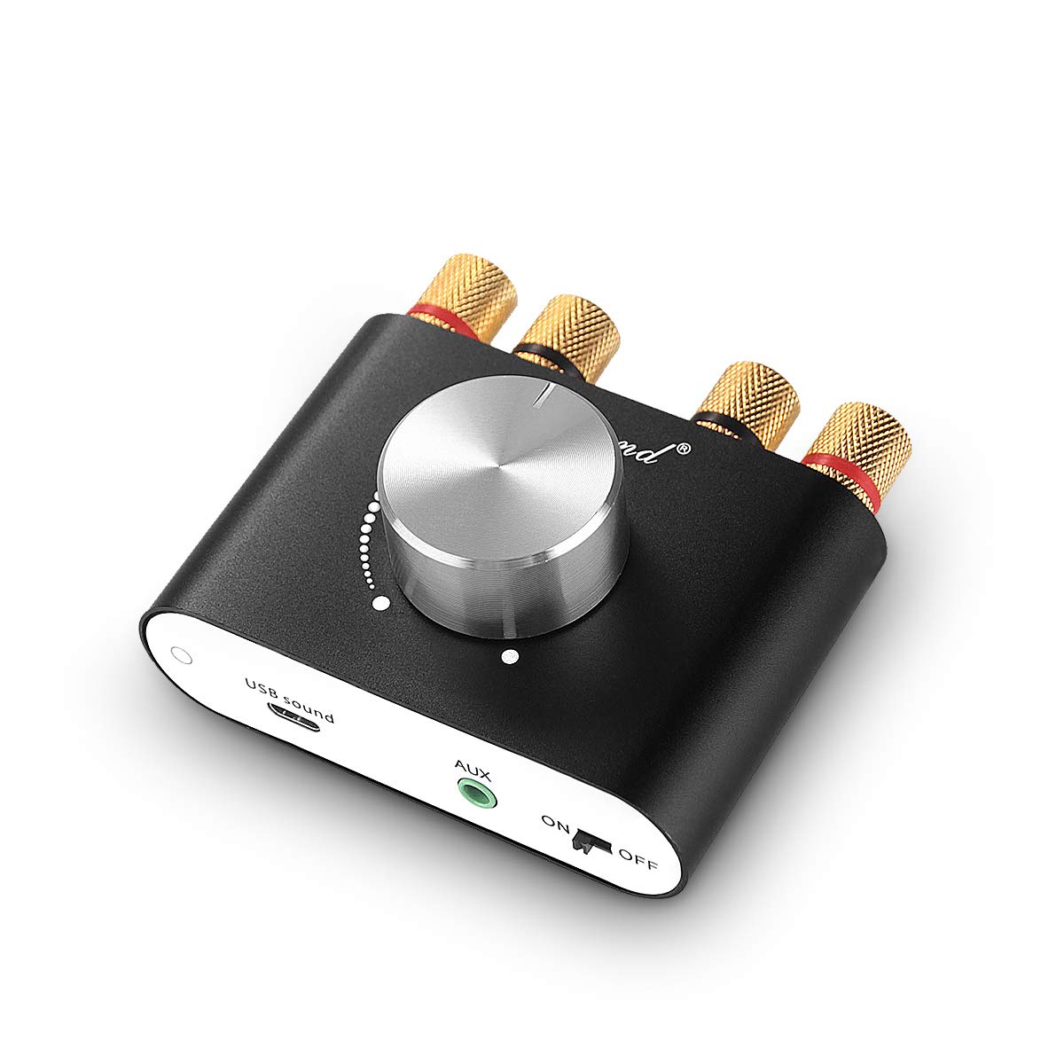 Mini Bluetooth 5.0 Stereo Power Amplifier 50W×2 Black G843070