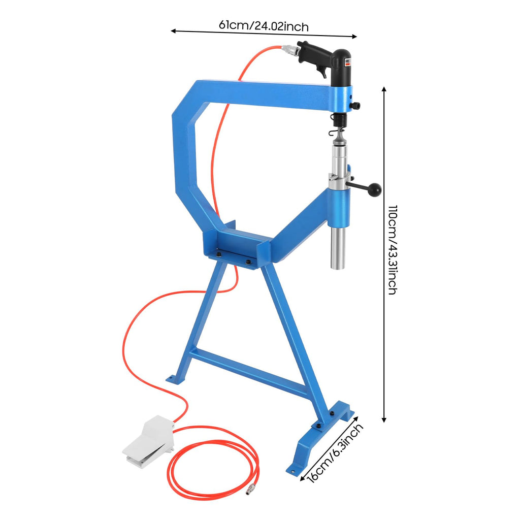 Pneumatic Planing Hammer with Pedal and Stand S24006