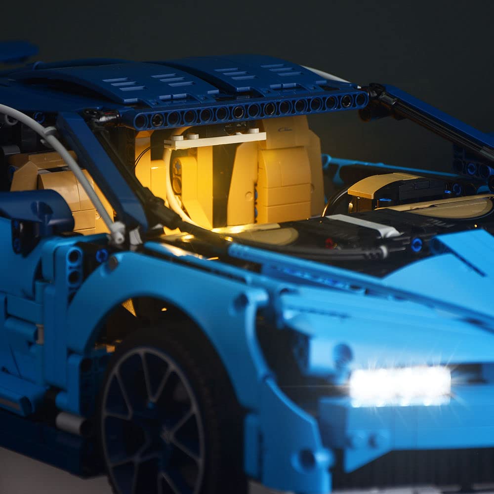 LED Light Kit for Race Car Building Model D180