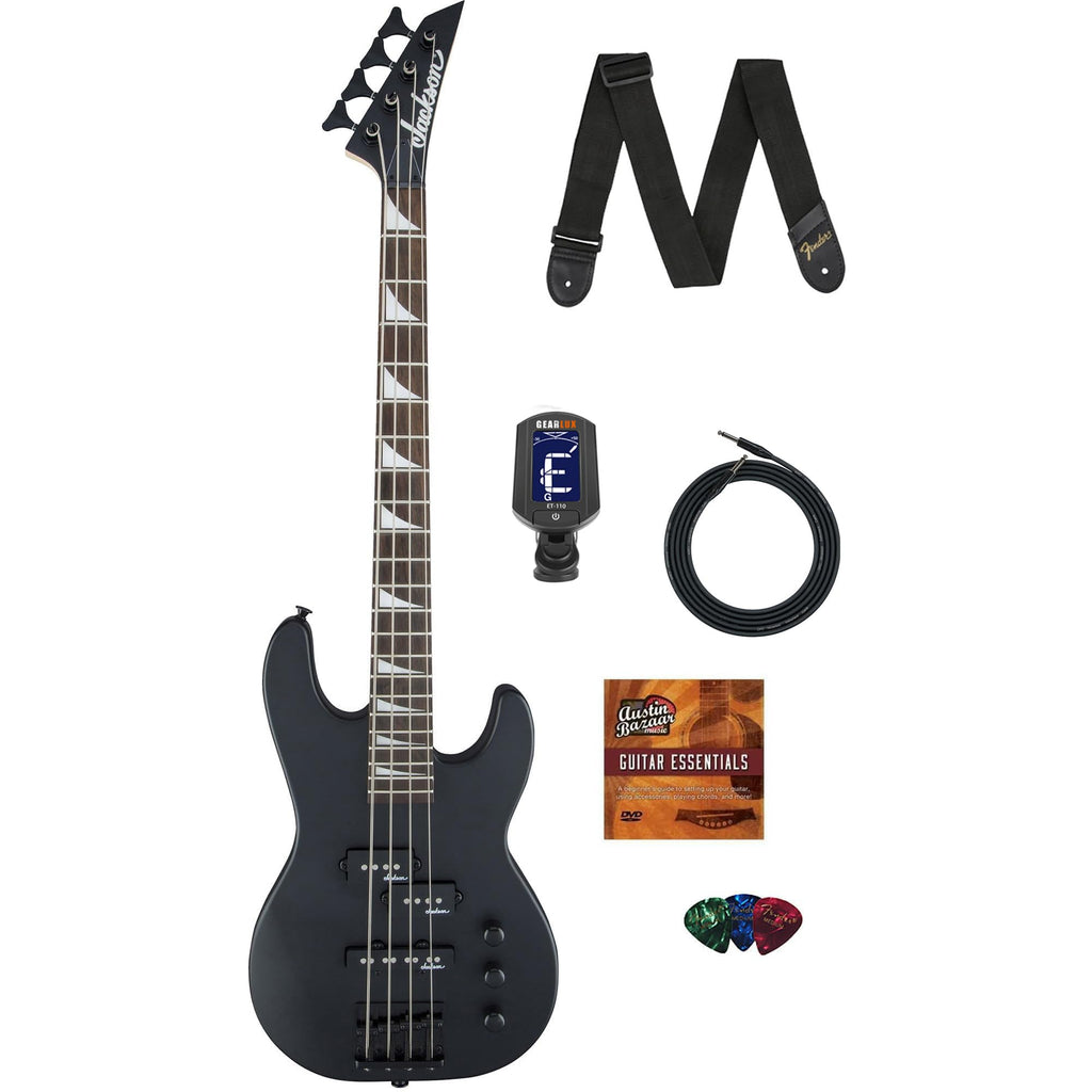Satin Black Concert Bass Guitar X31918