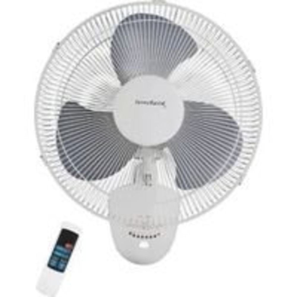 White Oscillating Wall Mount Fan N681487