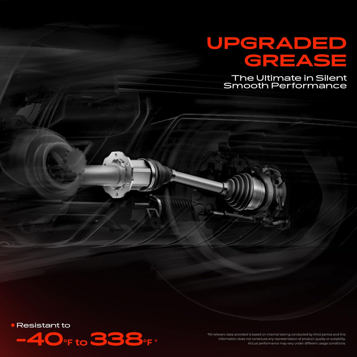 Front CV Axle Shaft Assembly M854
