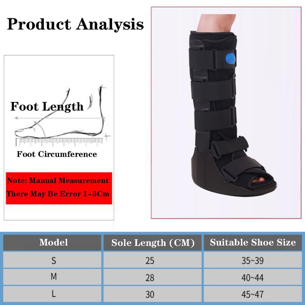 Cast Air Walker Leg Brace Support F103