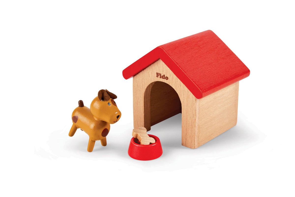 Wooden Dollhouse Animal Set G62704