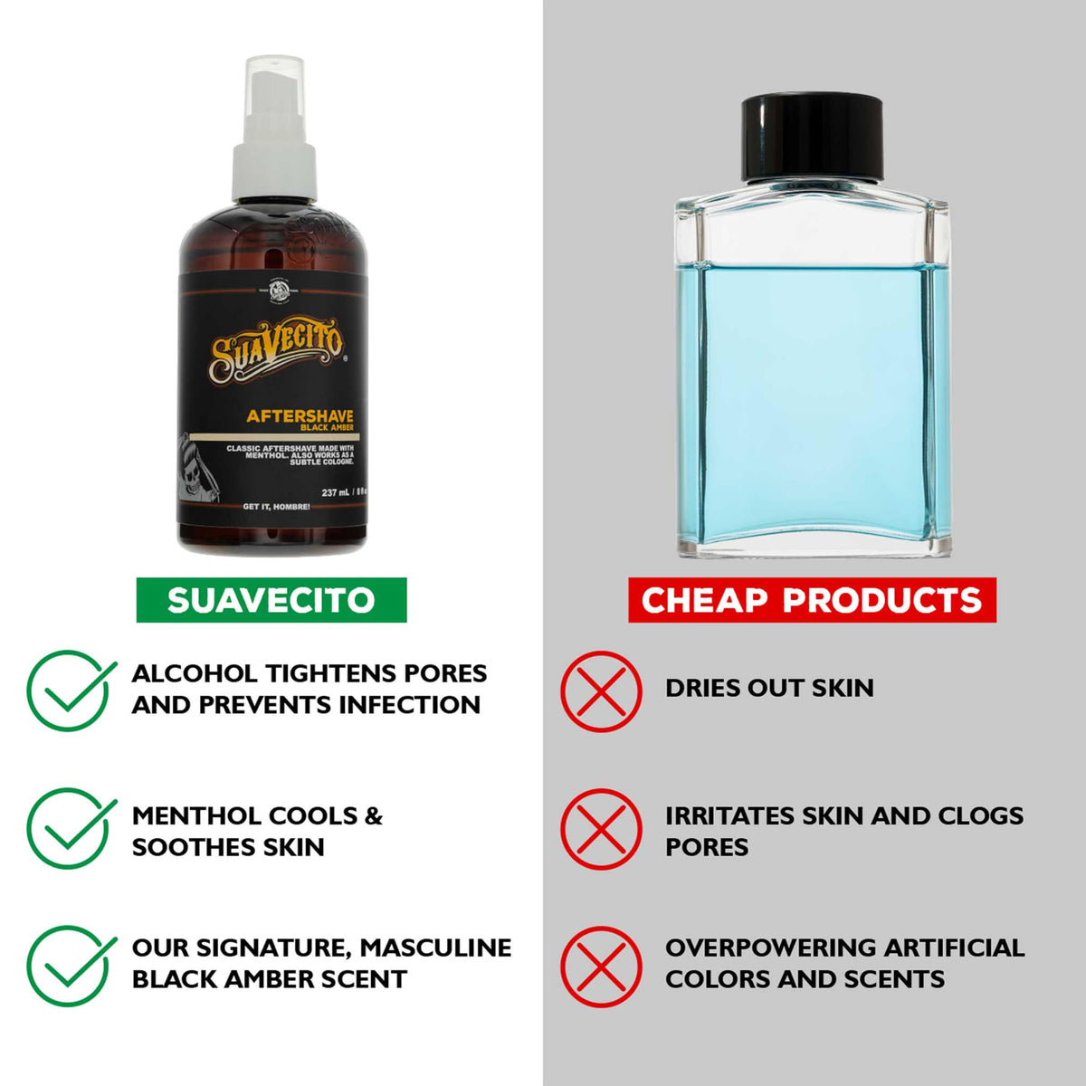 Black Amber Aftershave 8 oz Pump Spray L569
