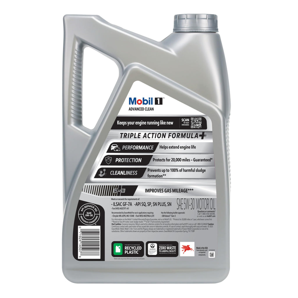 Full Synthetic Motor Oil 5W-30, 5 Quart D72987