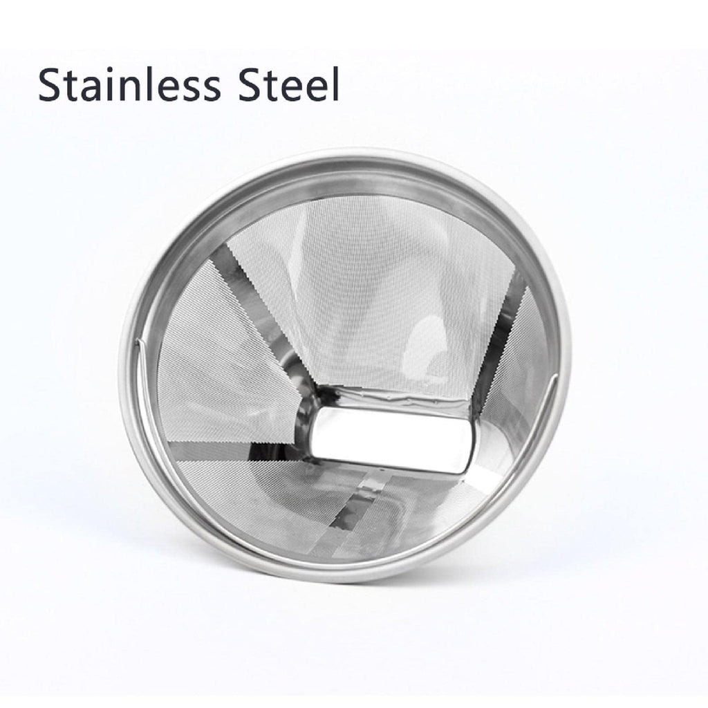Stainless Steel Reusable Cone Coffee Filter Z836484