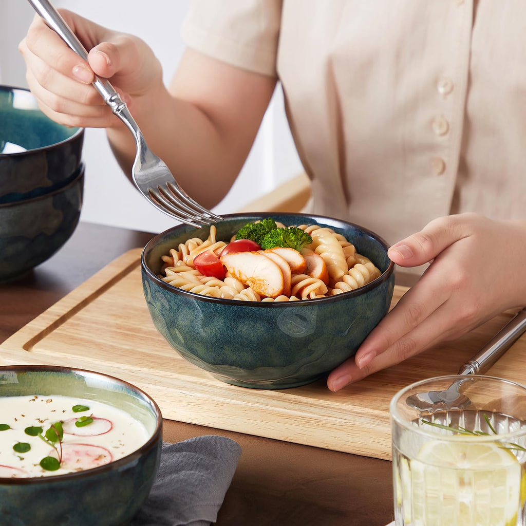 Ceramic Green Bowls Set of 4 S9639