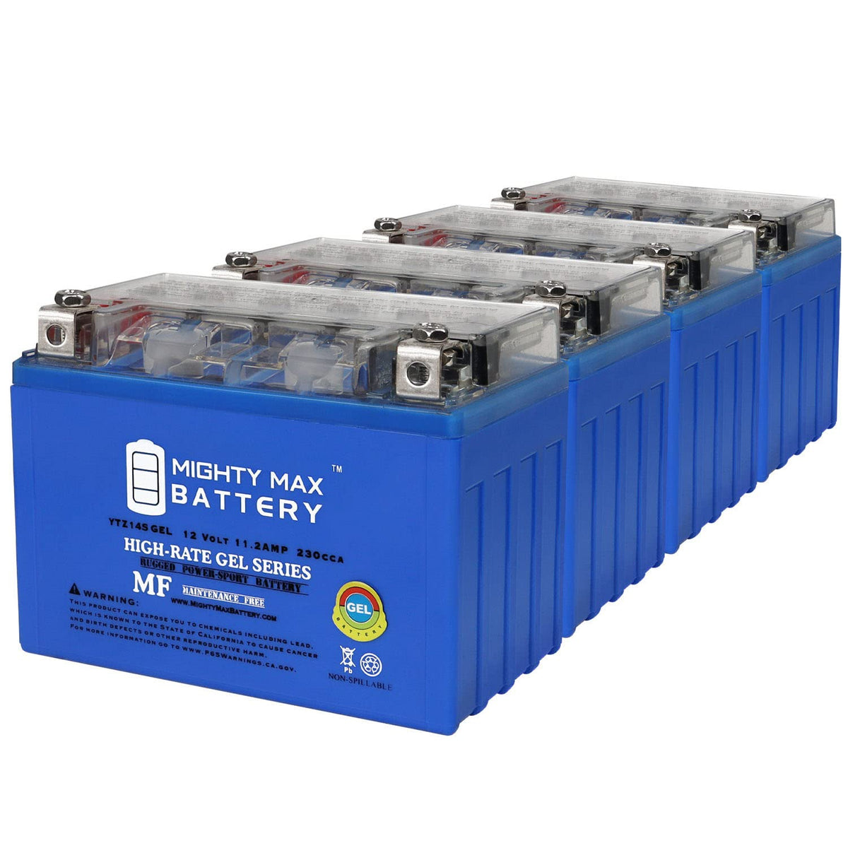 12V 11.2AH Replacement Battery 4 Pack Z29736
