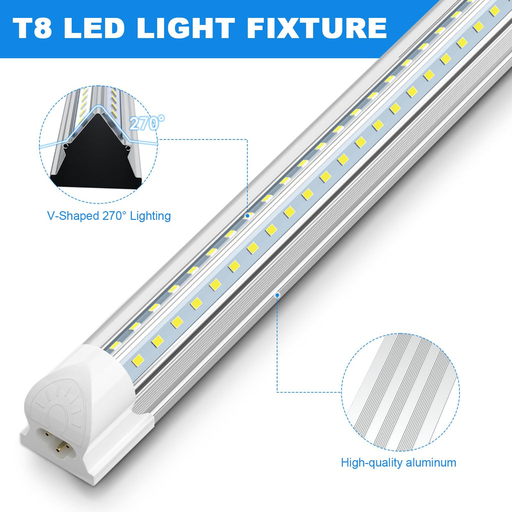 2FT 22W 3300LM 6000K Cool White Linkable LED Shop Lights S166724