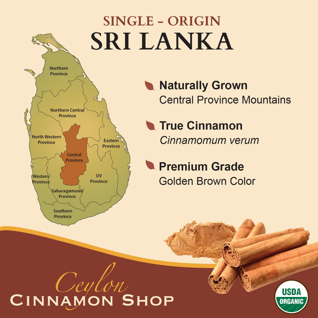 Organic Ceylon Cinnamon Capsules, 90 Count H6583