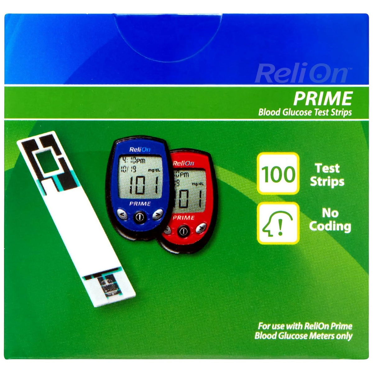 Glucose Test Strips 100 Count Y62240