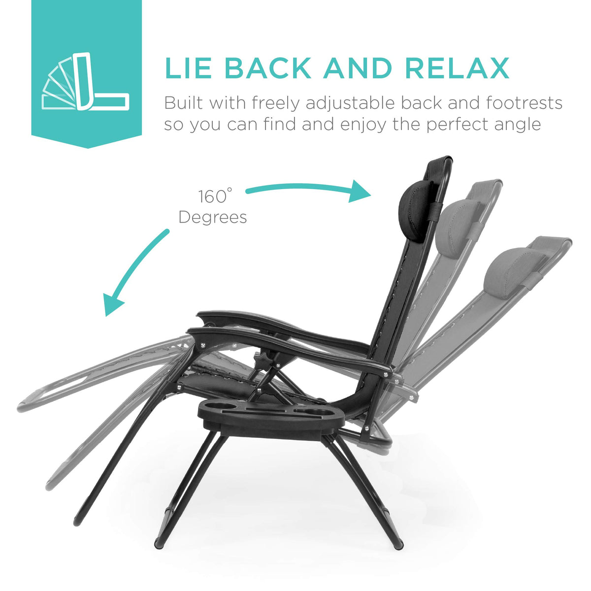 Zero Gravity Chair Recliner Black L99606
