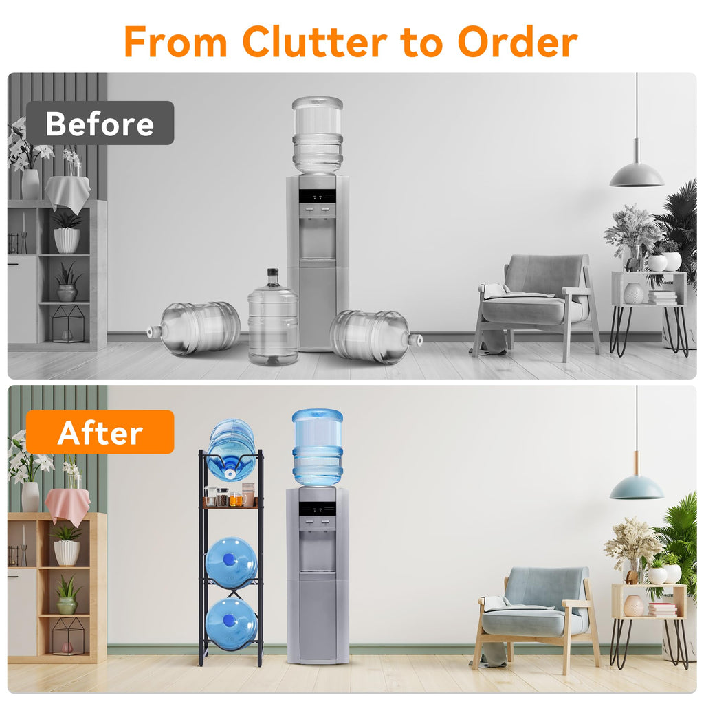 5 Gallon Water Bottle Jug Holder with Dispenser Valve X7321