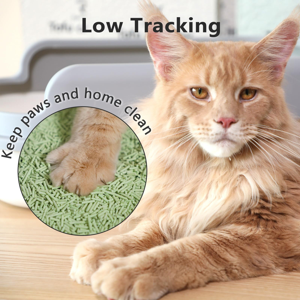 Flushable Tofu Cat Litter 24LB M484716
